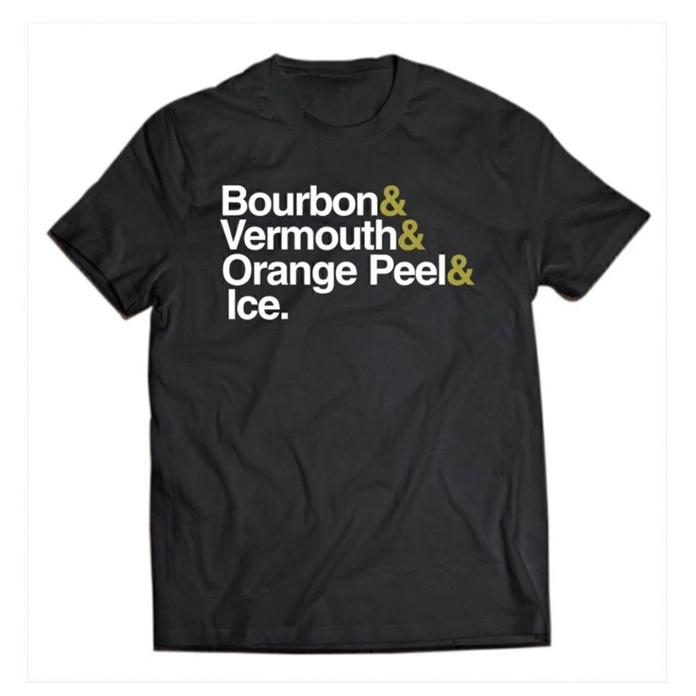 MANHATTAN Recipe Cocktail T-Shirt
